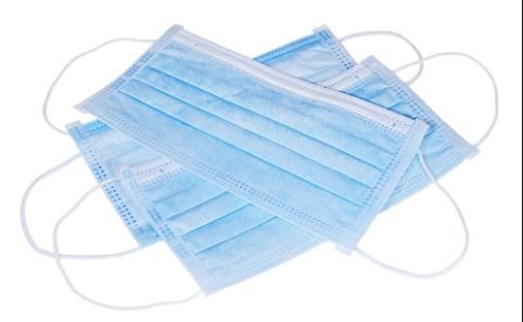Blue Melt Blown Filter Anti Flu Disposable Medical Mask