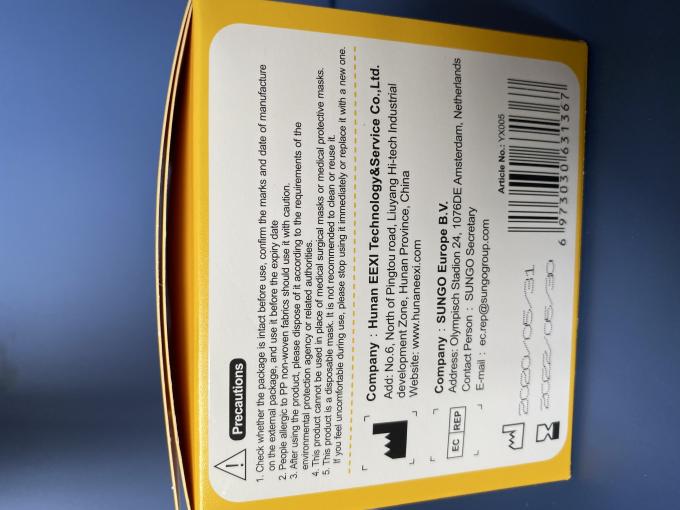 Máscara plegable a prueba de polvo médica PM2.5 Kn95